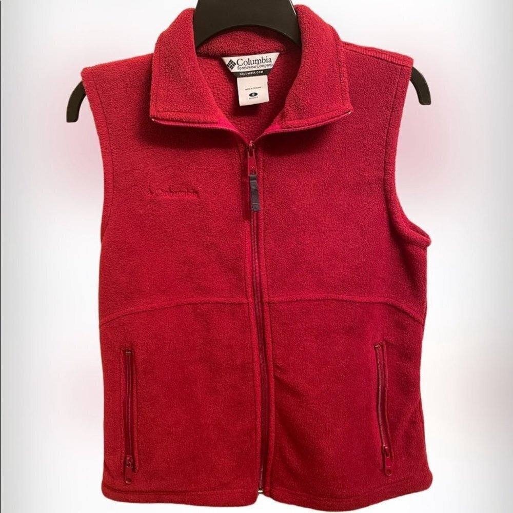 NWOT Columbia Women's Fleece Zip Up Vest